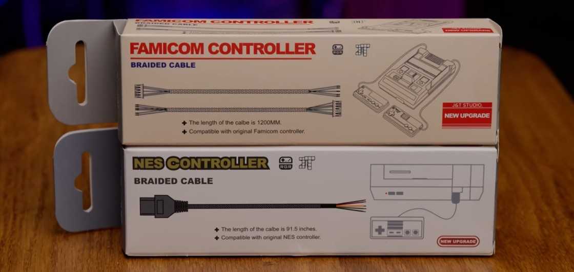 New controller cables for your NES / Famicom