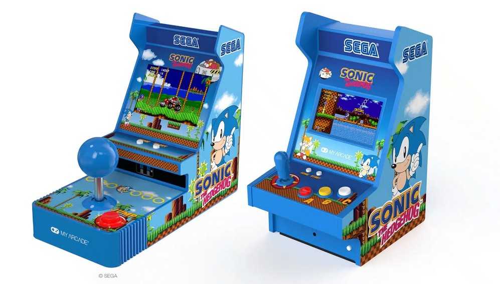 My Arcade and SEGA present their mini arcade terminals