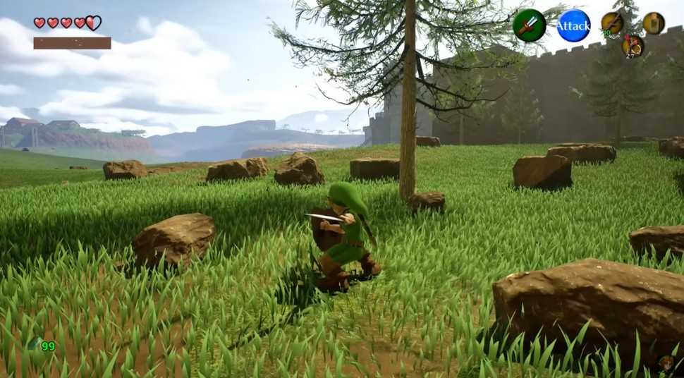 CryZENx transforms Zelda: Ocarina of Time under Unreal Engine 5.5