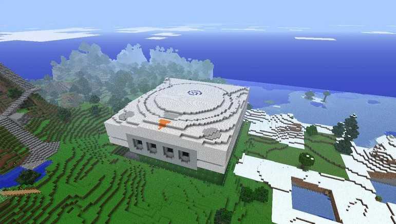 Un clone Minecraft jouable sur Dreamcast